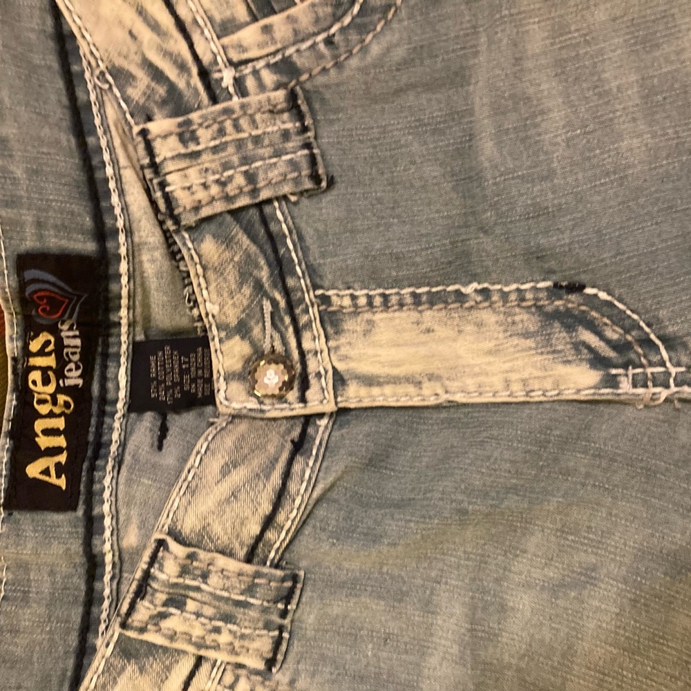 Angel Jeans Size 17 Juniors, Gently Worn - Picture 4 of 4
